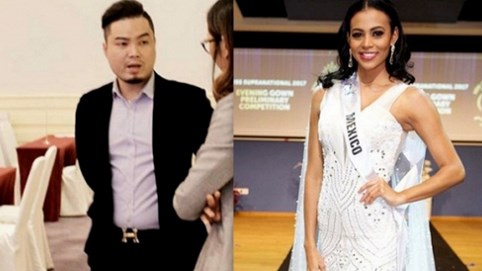 Hoa hậu Mexico mặc trang phục NTK Việt Nam tại 