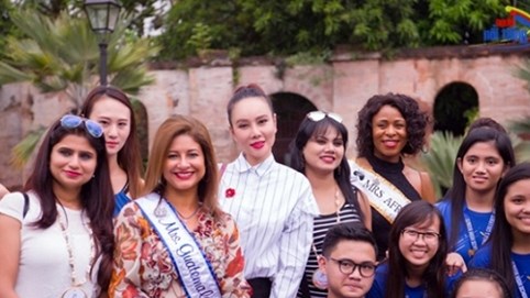 Hoa hậu Quý bà Hòa bình - Mrs World Peace 2017 trước thềm bán kết
