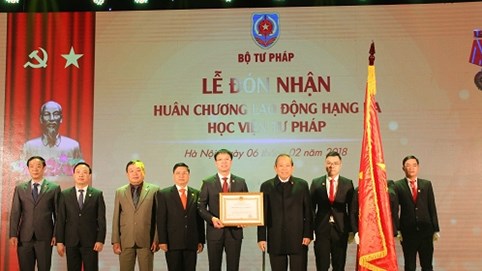 Học viện Tư pháp 20 năm xây dựng và phát triển
