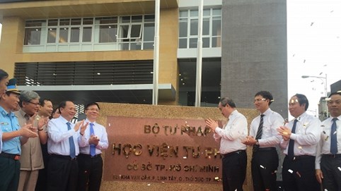 Học viện Tư pháp có trụ sở mới tại TP Hồ Chí Minh