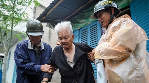 Hơn 4.100 dân ven biển Sài Gòn sơ tán tránh bão Usagi