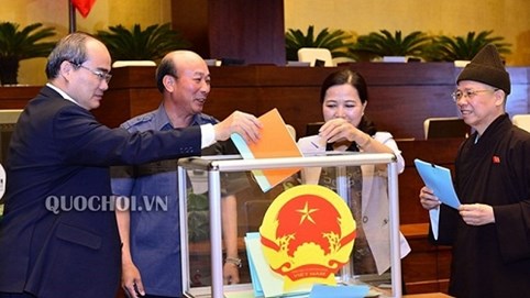 Kết quả lấy phiếu tín nhiệm 48 chức danh do Quốc hội bầu hoặc phê chuẩn