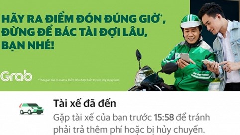 Khách Grab bị trừ 10.000 đồng nếu để tài xế chờ quá 5 phút, cộng đồng mạng tranh cãi: Nếu khách hàng chờ lâu thì sao?