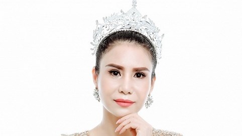 Khách mời không rời mắt trước vẻ đẹp kiều diễm của Á hậu Trần Thị Thanh Hải