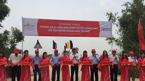 Khánh thành 7 cầu dân sinh mới tại huyện Hồng Ngự - Đồng Tháp