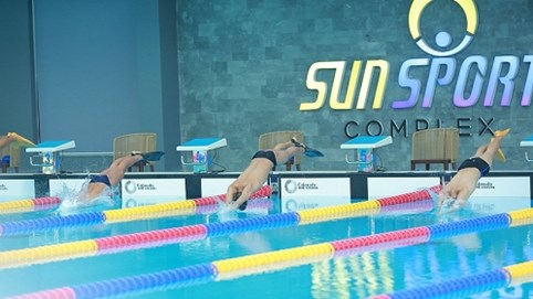 Khởi động giải bơi các nhóm tuổi mở rộng  tranh cúp Sun Sport Complex tại Thành phố Thanh Hóa
