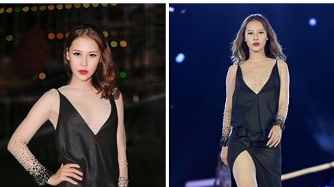 Lâm Kỳ Nguyên tái xuất trong BST mới của Vincent Doan sau nửa năm tập trung kinh doanh