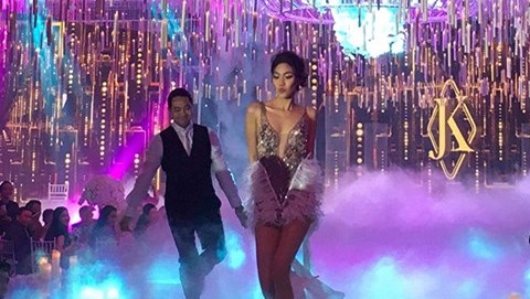 Lan Khuê và ông xã doanh nhân nhảy sôi động trong lễ cưới