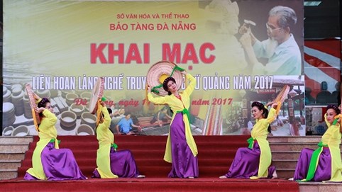 Khai mạc liên hoan Làng nghề truyền thống xứ Quảng 2017