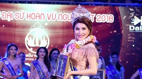 Lộ diện chủ nhân Hoa hậu Đại sứ Hoàn vũ người Việt 2018