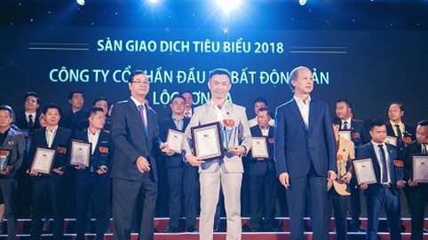 Lộc Sơn Hà lọt Top 10 Sàn giao dịch bất động sản tiêu biểu 2018
