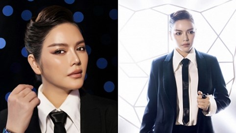 Lý Nhã Kỳ ấn tượng với phong cách menswear