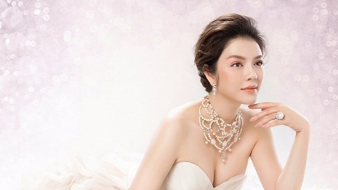 Lý Nhã Kỳ làm cô dâu lộng lẫy với trang sức kim cương