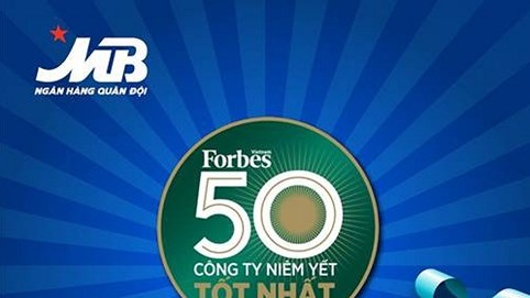 MB lọt top 50 công ty niêm yết tốt nhất Việt Nam năm 2018