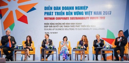 Mô hình Tuần hoàn Khép kín của tập đoàn SCG – điểm nhấn tại Diễn đàn Doanh nghiệp Phát triển Bền vững (VCSF) 2017