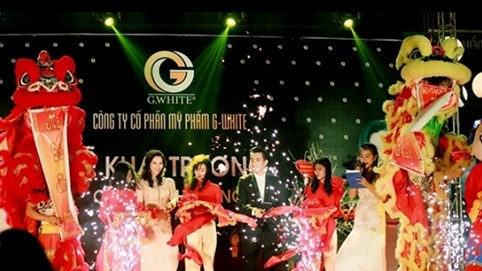 Mỹ phẩm G-White khai trương chi nhánh mới tại miền Bắc