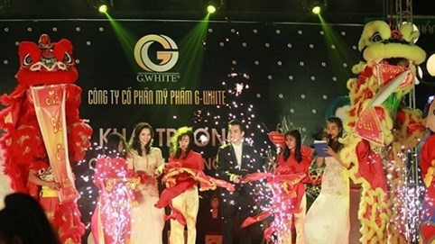Mỹ Phẩm G-White khai trương Tổng Chi nhánh Hà Nội