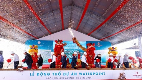 Nam Long động thổ khu đô thị Waterpoint quy mô 355ha