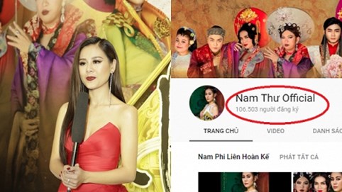 Nam Thư đạt nút play bạc của Youtube chỉ sau 1 đêm