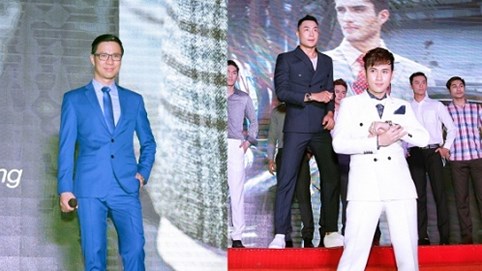 Nguyên Vũ, Anh Quân lịch lãm trong trang phục vest với vai trò vedette