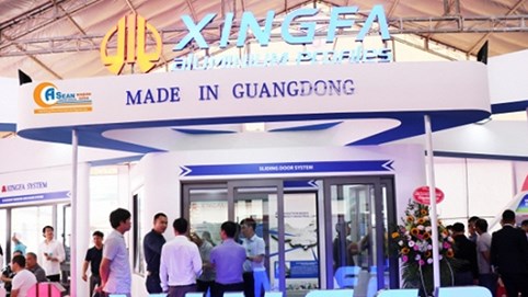 Nhôm Xingfa Quảng Đông tiếp tục ghi điểm cao tại Triển lãm quốc tế Vietbuild Hà Nội 2019