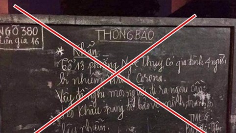 Nóng 24 qua: Bác bỏ thông tin 4 người nhiễm virus corona ở Hà Nội