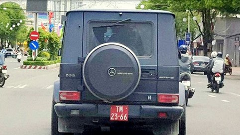 Nóng 24h qua: “Xế khủng” trị giá nhiều tỷ đồng nghi mang biển đỏ giả