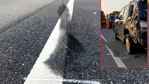 Nóng 24h qua: Xe Lexus biển 8888 bị đâm trên cao tốc khiến tài xế tử vong và CSGT chấn thương sọ não