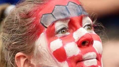 Nước mắt tự hào của người Croatia sau chung kết World Cup