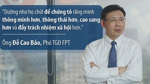 Phó Tổng Giám đốc FPT Đỗ Cao Bảo: 