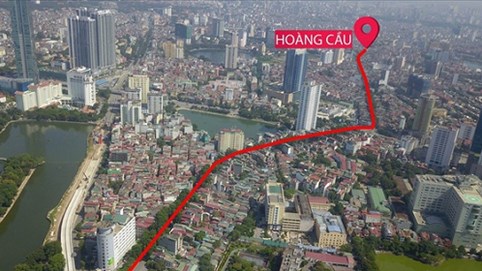 Toàn cảnh tuyến đường 2,2km 
