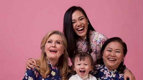 Phương Vy: “Lúc đầu tôi sợ sống với mẹ chồng sẽ khó tính như trong phim”