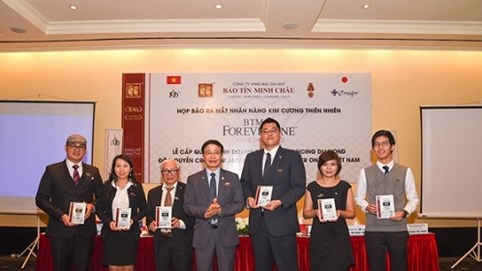 Ra mắt nhãn hàng kim cương thiên nhiên Forever One của Bảo Tín Minh Châu