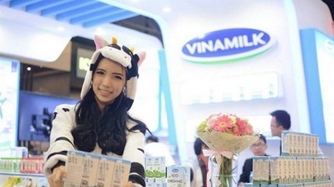 Sản phẩm sữa của Vinamilk ra mắt người tiêu dùng Trung Quốc