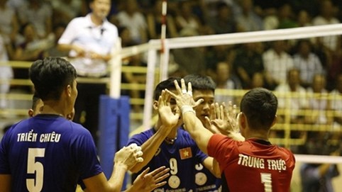 Sanest Khánh Hòa thắng áp đảo trước Thể Công trong trận mở màn giải bóng chuyền Cúp PV – Đạm Cà Mau 2018