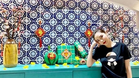 Sao Việt trang hoàng nhà cửa đón Tết Kỷ Hợi 2019