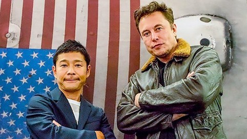 Sắp lên mặt trăng cùng Elon Musk, tỷ phú Nhật Yusaku Maezawa tiếp tục gây sốc khi 