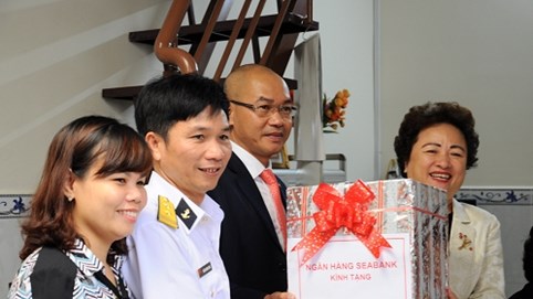 SeABank hỗ trợ sửa nhà cho cán bộ chiến sĩ vùng 2 hải quân