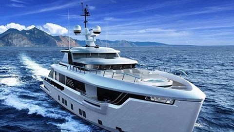 Siêu du thuyền 14 triệu USD xa hoa, chứa tối đa 10 người