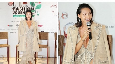 Siêu mẫu Minh Triệu làm đạo diễn catwalk tại Elle Fashion Show 2017