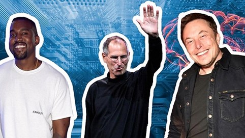 Muốn thành công, hãy bắt chước cách của Steve Jobs, Elon Musk và Kanye West