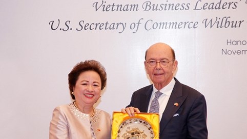 Tập đoàn BRG phối hợp tổ chức sự kiện kết nối giữa doanh nghiệp Việt Nam và phái đoàn thương mại Hoa Kỳ do Bộ trưởng Wilbur Ross dẫn đầu