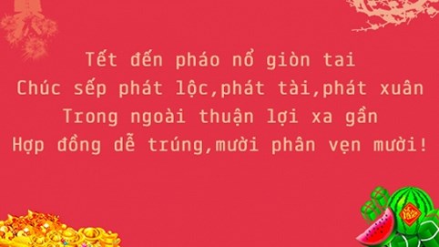 Tết đến, chúc gì để gây ấn tượng mạnh với sếp trong năm mới?
