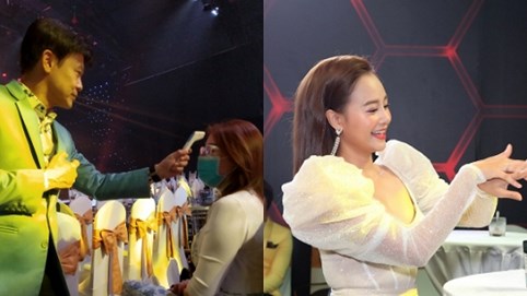 Thái Châu, Nguyên Vũ, Hà Thuý Anh và hơn 30 nghệ sĩ đo nhiệt độ, rửa tay để phòng chống dịch cúm corona