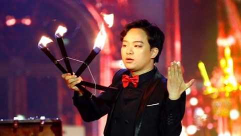 “Thần lửa” Nguyễn Đức Nhã giành điểm cao nhất với phong cách ảo thuật Hàn Quốc