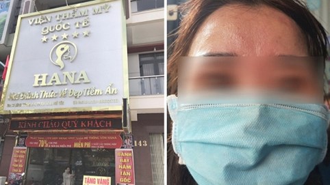 Thêm nhiều phụ nữ tố bị 'làm đẹp thành xấu' tại 'Viện thẩm mỹ Quốc tế Hana'