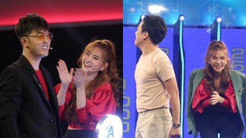 Thi gameshow cùng Ưng Hoàng Phúc nhưng quá xui xẻo, Thu Thủy được Trường Giang 