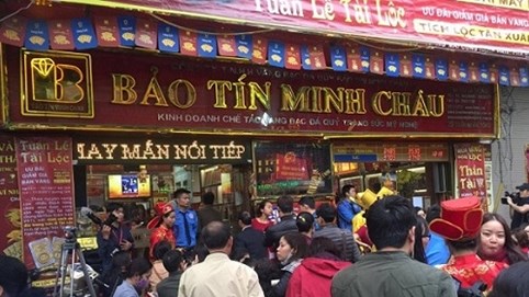 Thị trường vàng: Sức mua tăng mạnh dịp Vía Thần tài