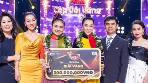 Thiện Nhân - Cao Công Nghĩa lần 2 đăng quang Quán quân Cặp đôi vàng, nhận ngay giải thưởng 300 triệu đồng