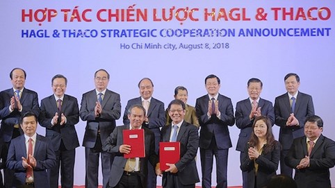 Thủ tướng hoan nghênh 'nhân duyên môn đăng hộ đối' Thaco-Hoàng Anh Gia Lai